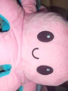 Reversible Blue &amp; Pink Octopus Plush Toy