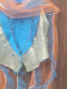 Blue 3 Piece Langha