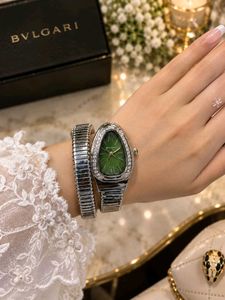 Elegant Gold Bvlgari Watch with Diamond Accents
