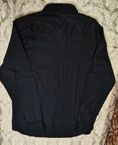 Snitch Men's Black Casual Shirt (Medium)