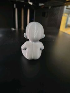 3D Printed Baby Figurine