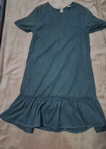 Flirty Ruffled Hem Dress