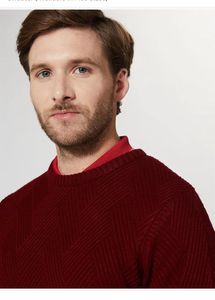 Maroon Knit Sweater