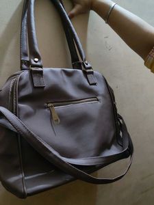 Chic mauve Handbag