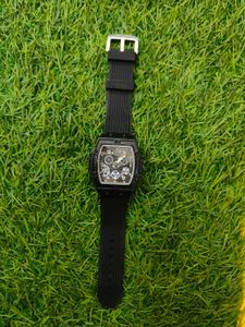 Eagle Time Skeleton Watch