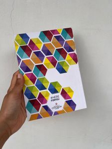 Notebook with Geometric Design
