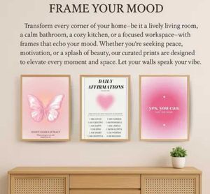 Aesthetic Wall Art Prints Set of 3