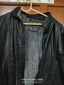 Zara Faux Leather Jacket