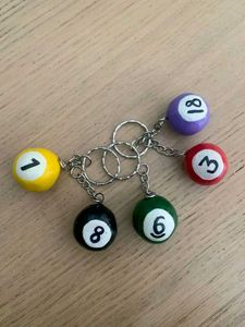 Novelty Ball Keychain 🎱