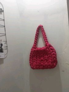 Chunky Knit Hand Bag