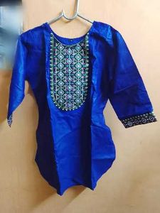 Embroidered Kurta Top