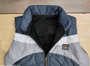 Last Piece HALF SLEEVE Grey FUR INSIDE JACKET