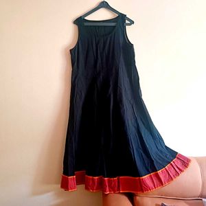 Boho Abstract Print kurta with jacket