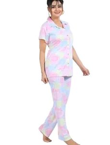 Printed🎀Night Suit Set