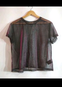 Gorgeous Double Shaded Net Tunic