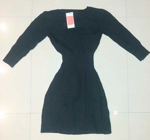 🖤  Authentic MANGO Sculpted Knit Dress