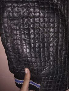 Unisex Sleeveless Black Jacket