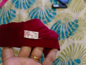 Comfortable Burgundy Bra