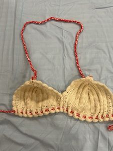 Crocheted Bikini Top