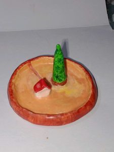 Handmade Clay Landscape Dish