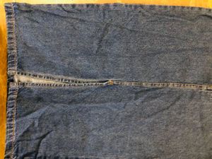 Denim MIDI Skirt