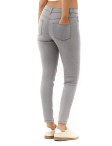 Grey high waist Denim slim fit Jeans