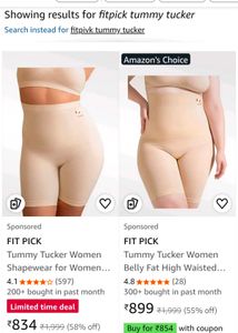 FitPick Premium High-Waisted Shapewear