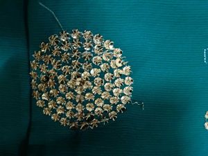 Stunning Emerald Green Embroidered Saree