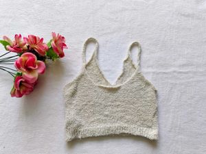Shein : Cozy Knit Crop Top