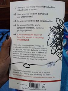 🆕 The Essentialism Book Paperback By Greg McKeown