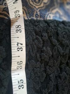 Elegant Black Lace Long Jacket/Cardigan