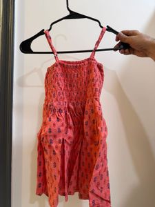 Cute Smocked Coral Top