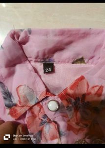 Elegant Pink Floral Saree