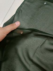 Elegant Dark Green Dupatta