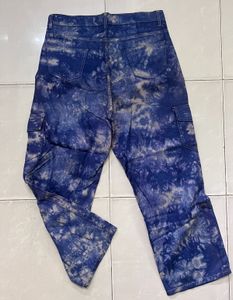 Tie-Dye Cargo Jeans