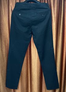 Symbol Essentials Men’s Regular Fit Black Trousers