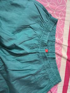 Teal Blue kurti pant
