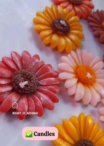 Daisy Flower Scented Candles (14p)