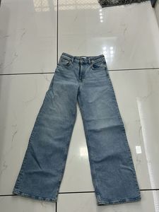 H&amp;M Wide high jeans | light blue