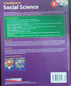Textbook of Social Science Class 9