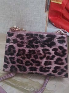 Leopard Print Crossbody Bag