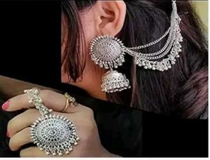 Combo Set Oxidized Silver Stud Jwellery Se
