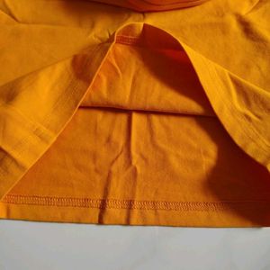 Orange Mini Skirt xxs