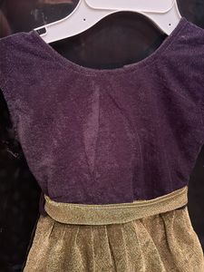Black &amp; Gold Party Dress