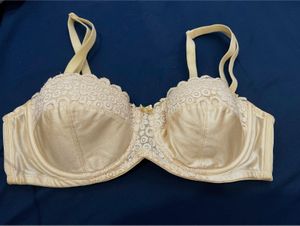 Elegant Lace Trim Strapless Bra