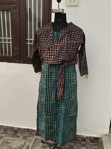 Ethnic Kurta Set with Jacket
