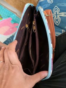 Stylish Striped Crossbody Bag