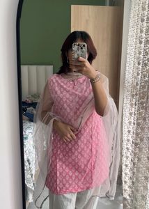 YURIS Floral Kurta (Dupatta Not Included)