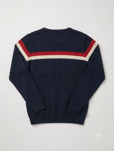 Men's Striped Knit Sweater