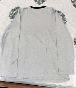 Men's Striped V-Neck Long Sleeve T-Shirt
